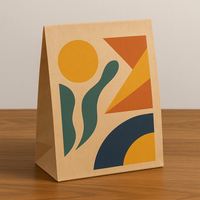 Nyomtatott papírtáska - egyedi design